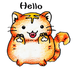 Lazy Persian (English) sticker #11064809