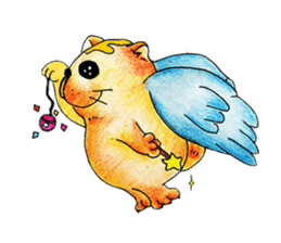 Lazy Persian (English) sticker #11064819