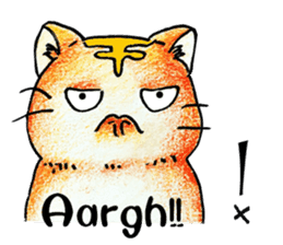 Lazy Persian (English) sticker #11064824