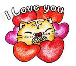 Lazy Persian (English) sticker #11064830