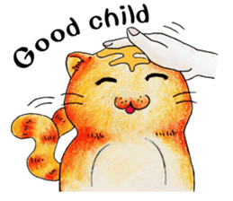 Lazy Persian (English) sticker #11064831