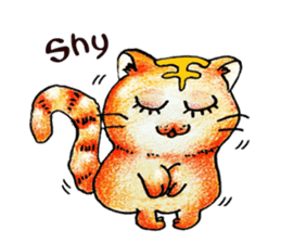 Lazy Persian (English) sticker #11064842
