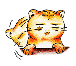 Lazy Persian (English) sticker #11064845