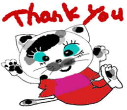 Cute cat NO.1 sticker #11065444