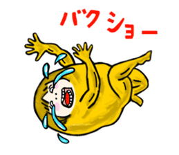 Every day of carefree girl sticker #11065484