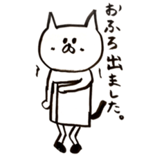 Sticker of rabbit and cat sticker #11065701