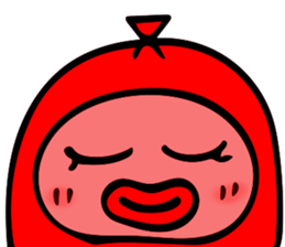 It's a wiener. sticker #11065932