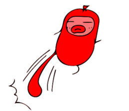 It's a wiener. sticker #11065962