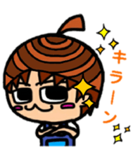 Acorn boy "Dan". sticker #11066768