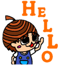 Acorn boy "Dan". sticker #11066771