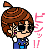 Acorn boy "Dan". sticker #11066781