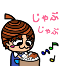 Acorn boy "Dan". sticker #11066790