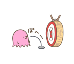 Short foot octopus 2 sticker #11067007