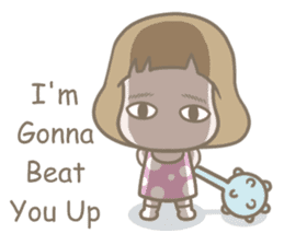 Mean doll sticker #11067453