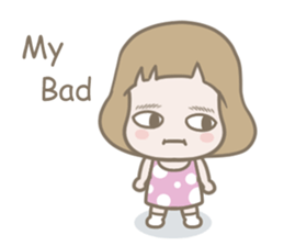 Mean doll sticker #11067459