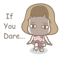 Mean doll sticker #11067473