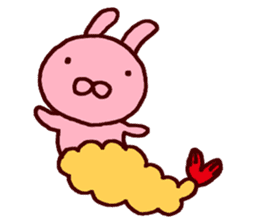 Pants rabbit_ sticker #11067654