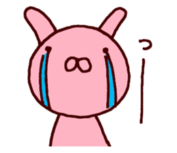 Pants rabbit_ sticker #11067657