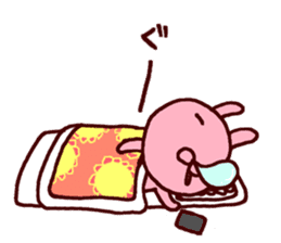 Pants rabbit_ sticker #11067669