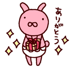 Pants rabbit_ sticker #11067672