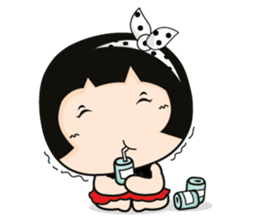 The daily life of Aromi. sticker #11067731