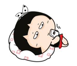 The daily life of Aromi. sticker #11067733