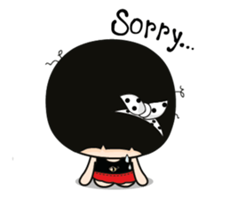 The daily life of Aromi. sticker #11067739