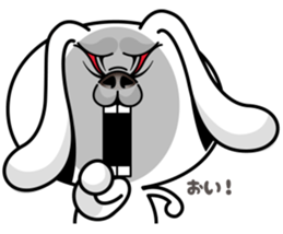 Rabbit MAX of the strange face sticker #11068533