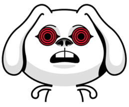 Rabbit MAX of the strange face sticker #11068543