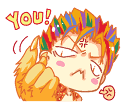 The Unique Legend Cute Ver. (Daily Life) sticker #11068572