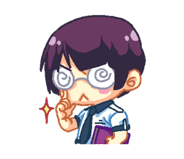 The Unique Legend Cute Ver. (Daily Life) sticker #11068582