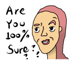 Ugly traitor sticker #11068859