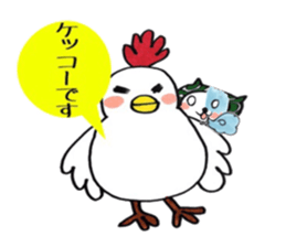 Thieving cat of puns sticker sticker #11069388