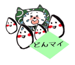 Thieving cat of puns sticker sticker #11069391