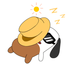 Dog land sticker #11070192