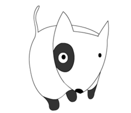 Dog land sticker #11070196