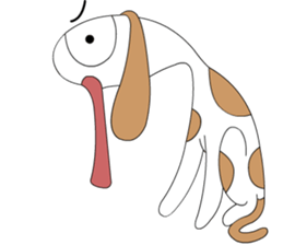 Dog land sticker #11070202