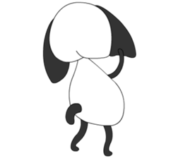 Dog land sticker #11070204