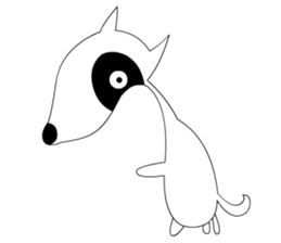 Dog land sticker #11070207