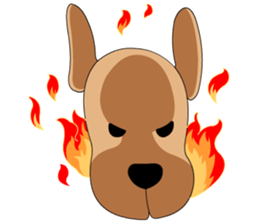 Dog land sticker #11070217