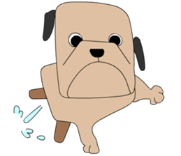 Dog land sticker #11070220