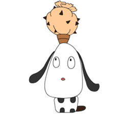 Dog land sticker #11070223