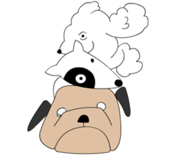 Dog land sticker #11070228