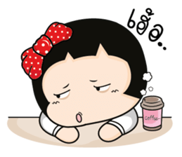 Aromi a cute office lady sticker #11070400