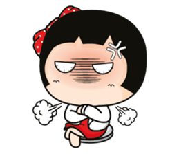 Aromi a cute office lady sticker #11070419