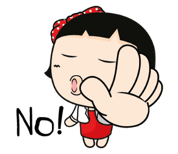 Aromi a cute office lady sticker #11070424