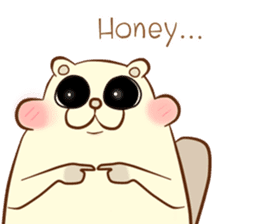 lovely beaver (Eng) sticker #11073140