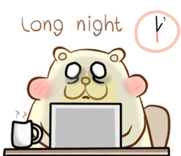 lovely beaver (Eng) sticker #11073145