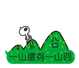 Cute Alien Cat(Dialog) sticker #11073161