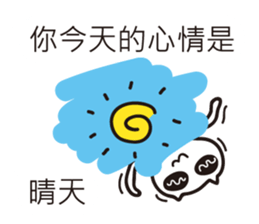 Cute Alien Cat(Dialog) sticker #11073169